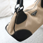 Prada Canvas Hobo - Leluxe Vintage Sdn. Bhd.