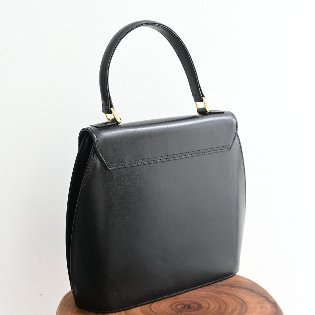 Givenchy 4G Top Handle Black Kelly - Leluxe Vintage Sdn. Bhd.
