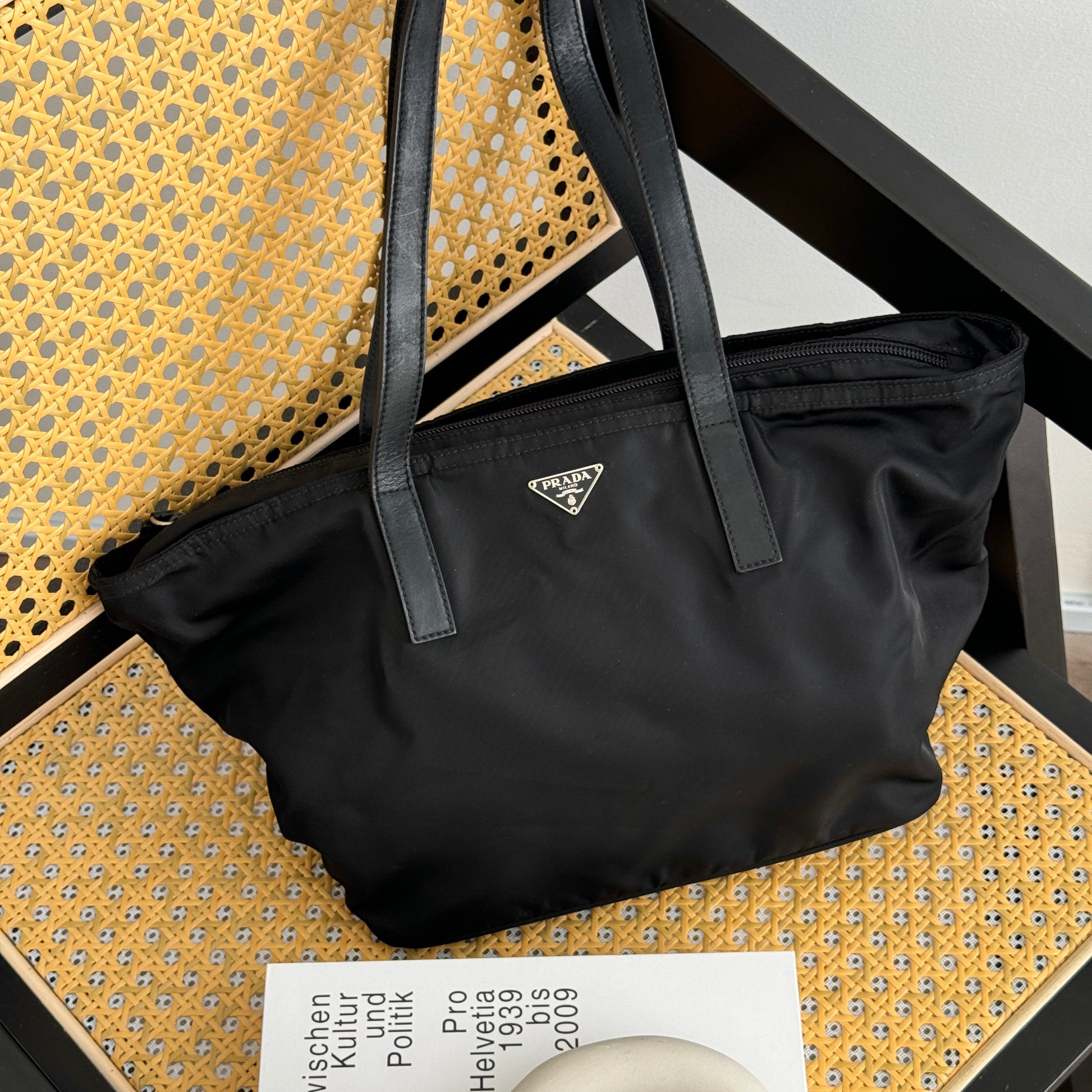 Prada Tote Nylon – Leluxe Vintage - Main Image