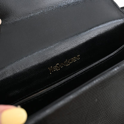 YSL Crossbody Lizard Embossed Leather