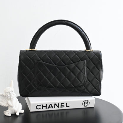 Chanel Top Handle Kelly Parent Flap Bag