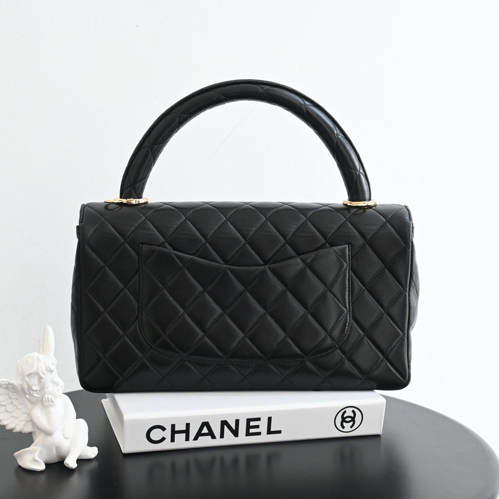 Chanel Top Handle Kelly Parent Flap Bag - Leluxe Vintage Sdn. Bhd.