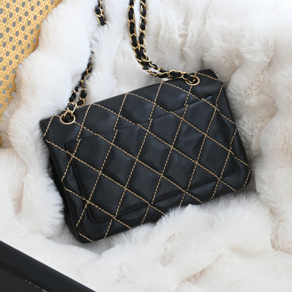 Chanel Wild Stitch Flap Chain Bag