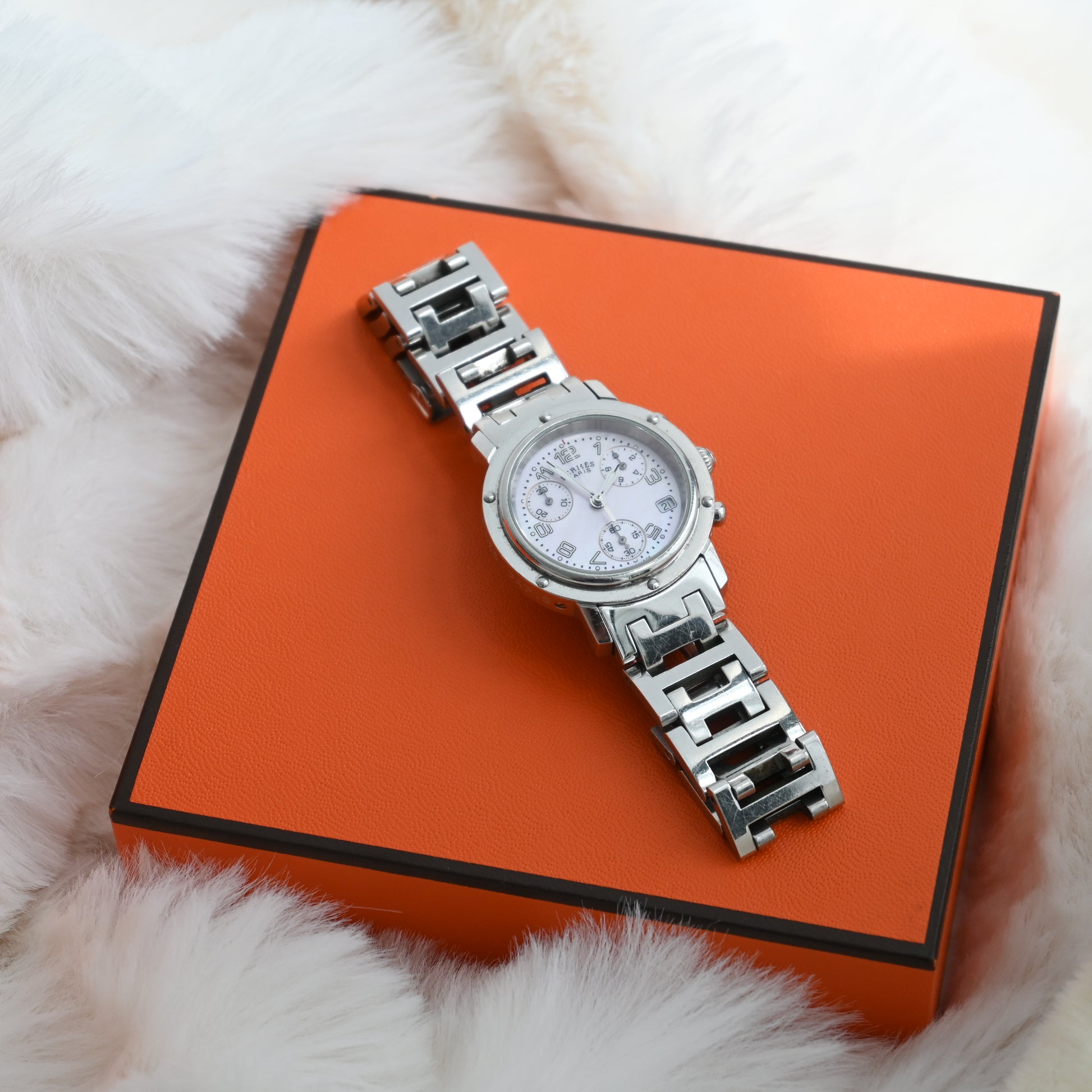 Hermes Clipper CL1.310 Chronograph Watch - Leluxe Vintage Sdn. Bhd.