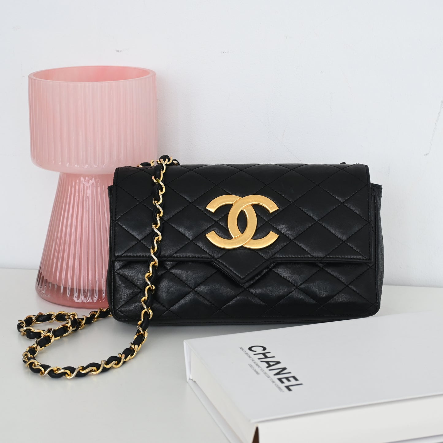 Chanel Matelasse Lambskin Chain Shoulder