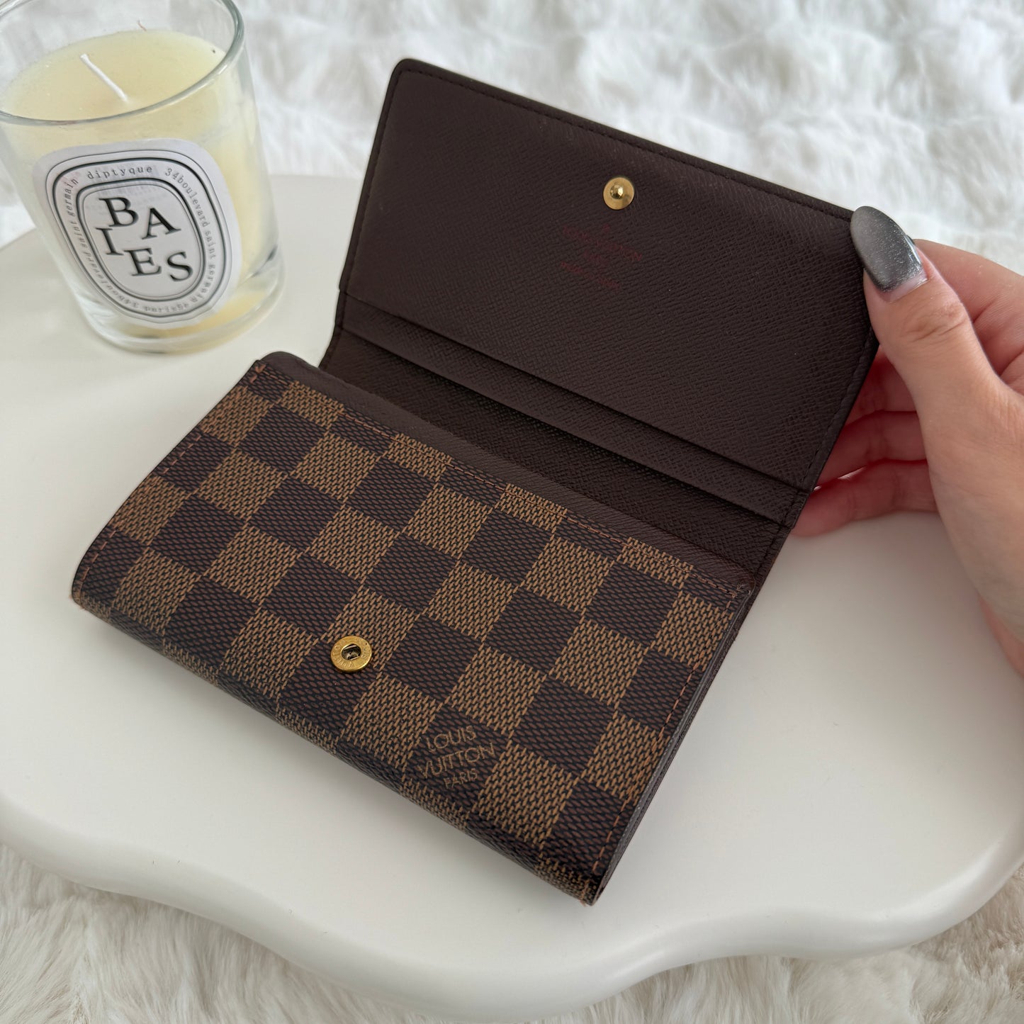 Louis Vuitton Damier Brown Tresor Bifold