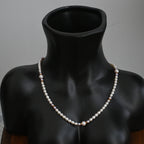 Tasaki Akoya Pearl Chocker Necklace  18k YG