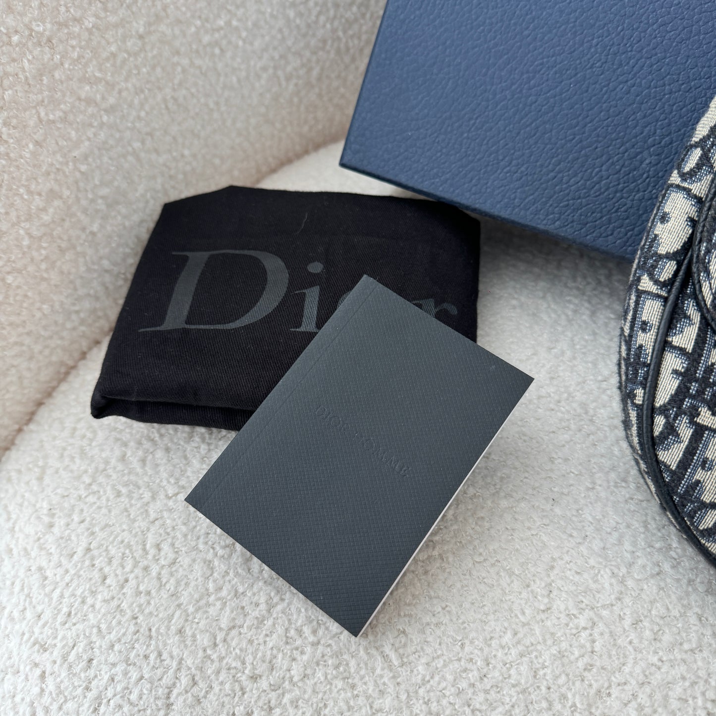 Dior Jacquard Oblique Saddle