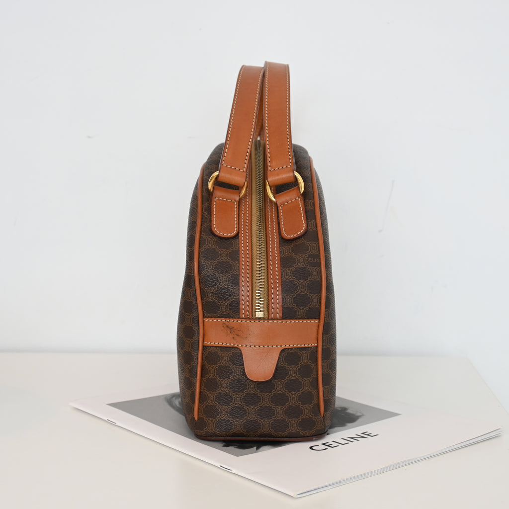 Celine Macadam Triomphe Dome Handbag - Leluxe Vintage Sdn. Bhd.