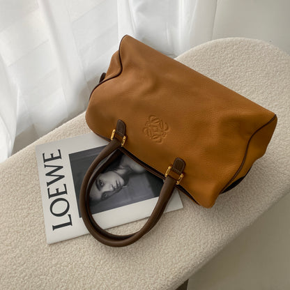 Loewe Anagram Logo Leather