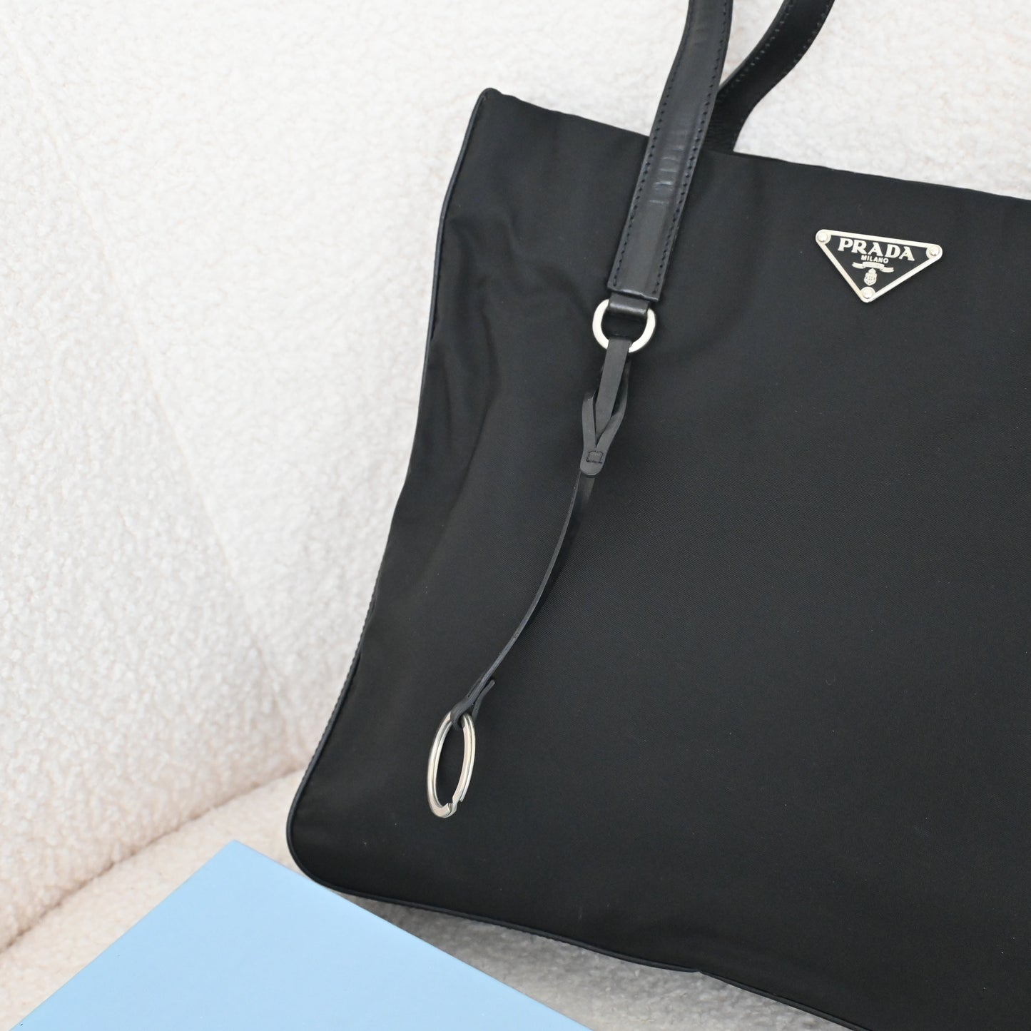 Prada Nylon Tote Black