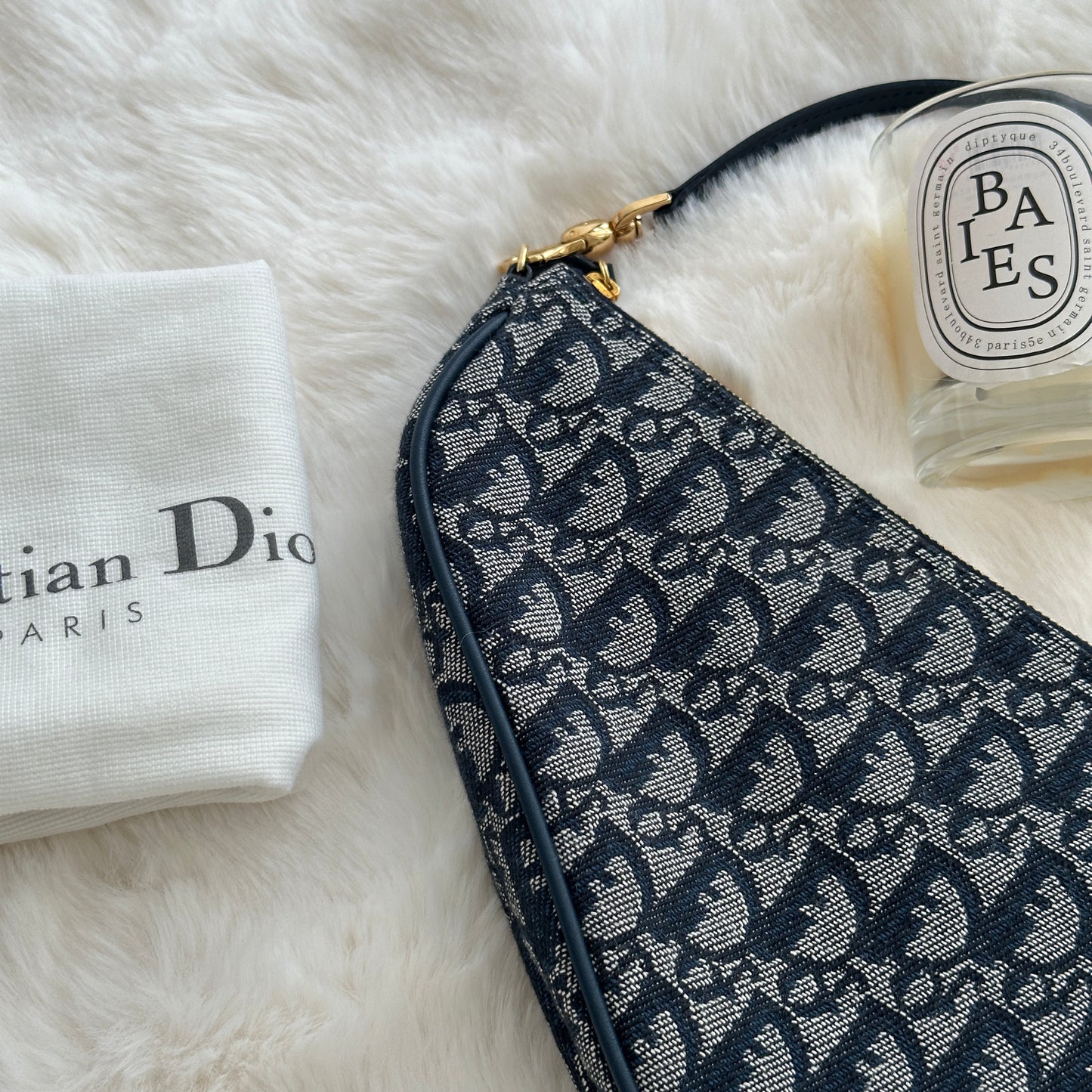 Dior Monogram Saddle Bag