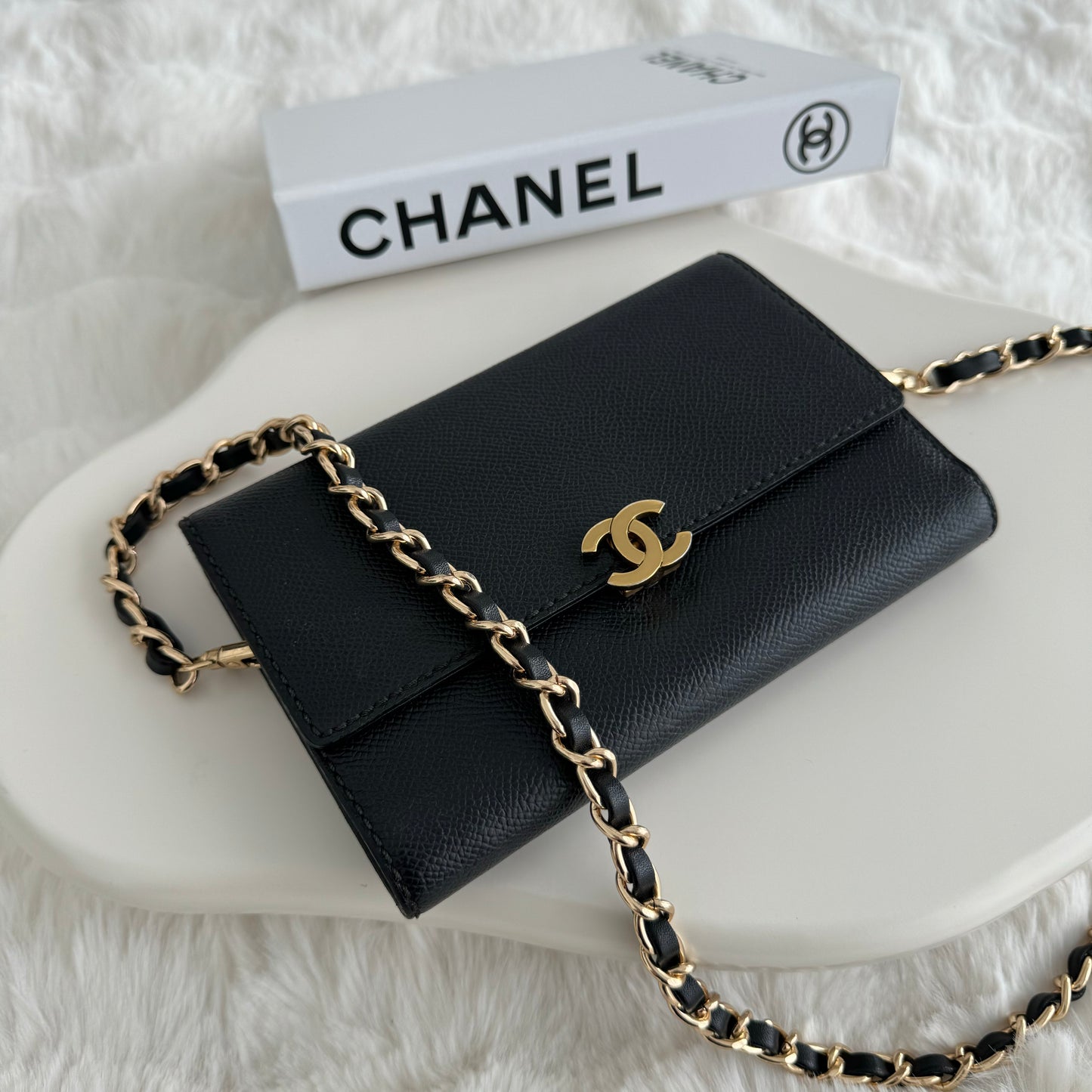 Vintage Chanel CC Wallet