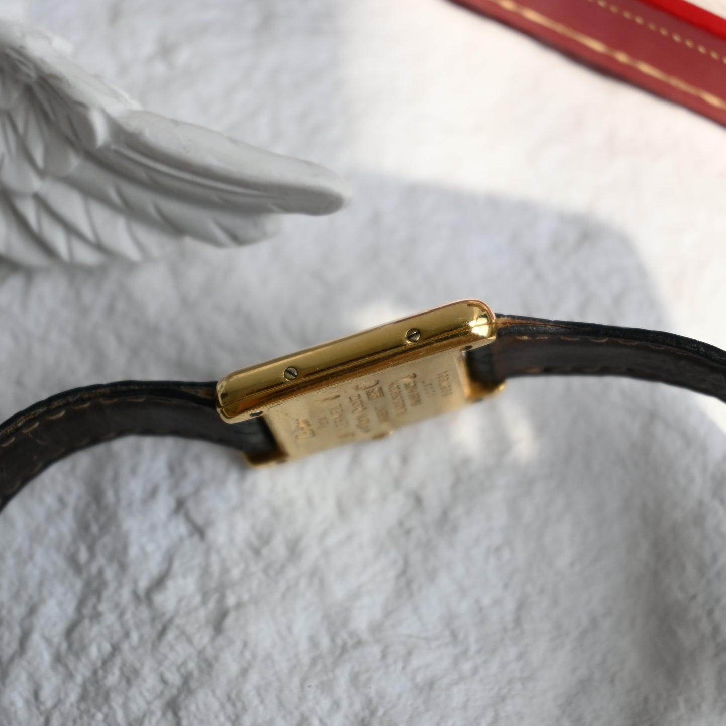 Cartier Must de Tank SM Black Roman Dial