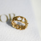 Dior Danseuse Etoile Ring Gold - Leluxe Vintage Sdn. Bhd.