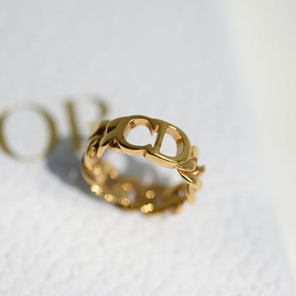 Dior Danseuse Etoile Ring Gold - Leluxe Vintage Sdn. Bhd.