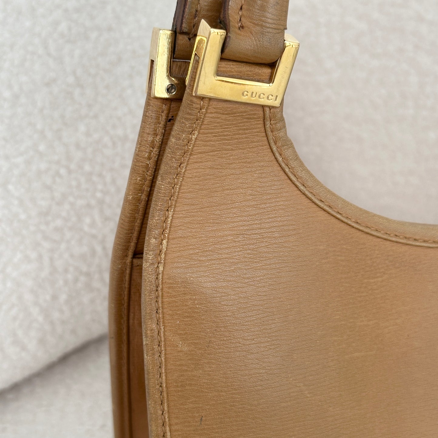 Gucci Jackie Beige Shoulder Bag