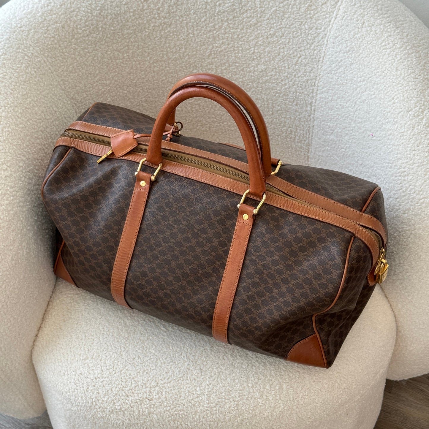 Celine Vintage Duffle Bag 45 - Leluxe Vintage Sdn. Bhd.