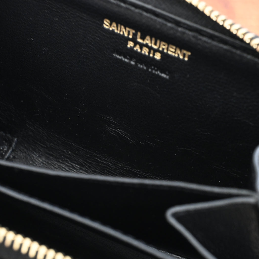 YSL Cassandre Matelasse Coin Card Wallet
