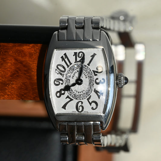 Franck Muller Tonneau Curvex Intermediate Reliefs 2252QZRELCD1R