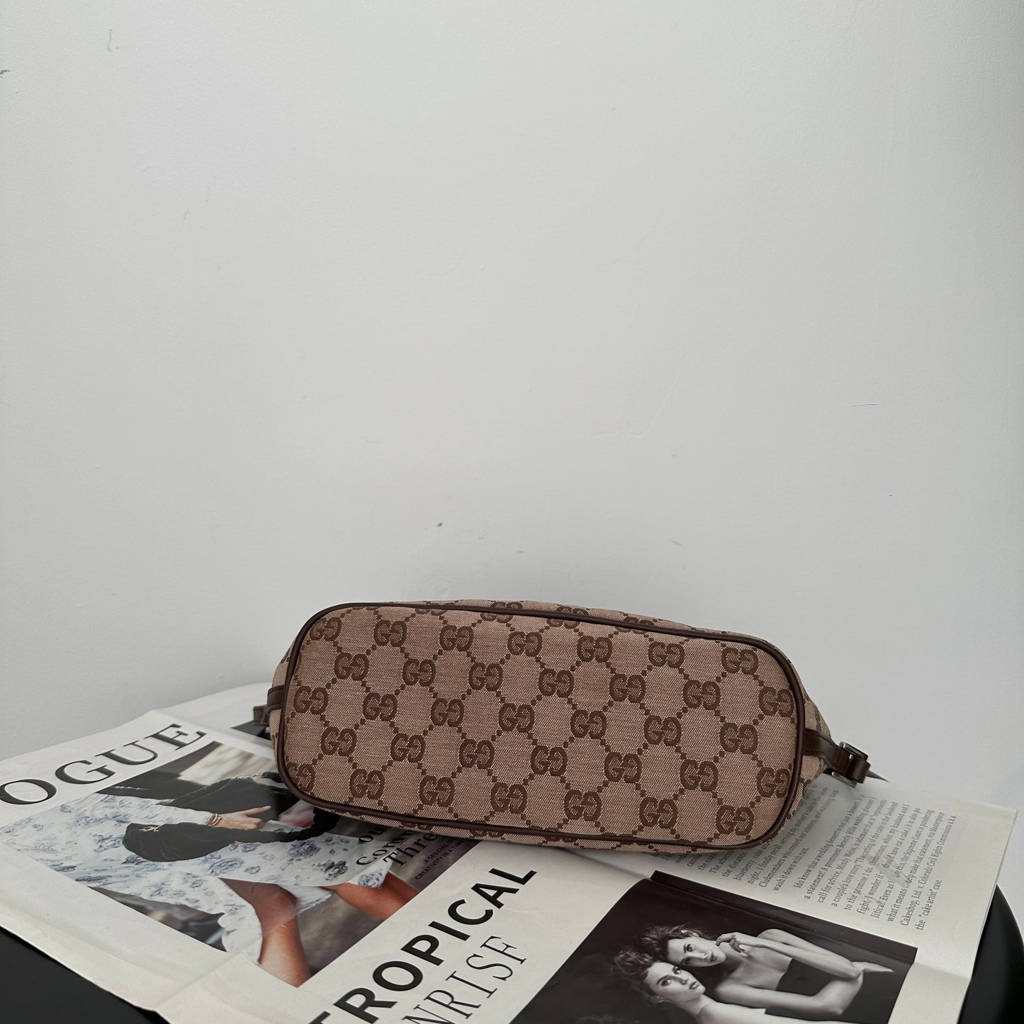 Gucci GG Boat Pochette Canvas