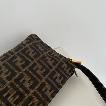 Fendi Zucca Monogram Shoulder Bag