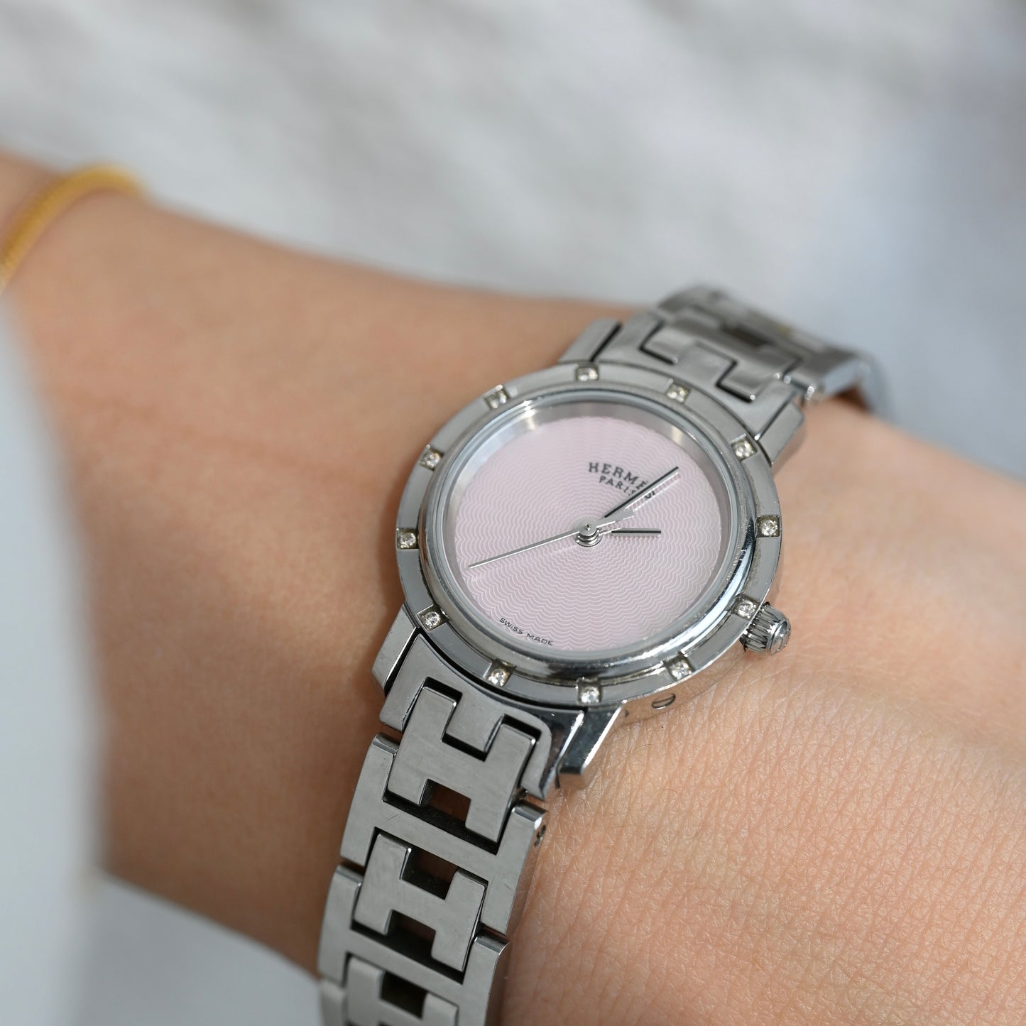 Hermès Clipper CL4.230 MOP Dial