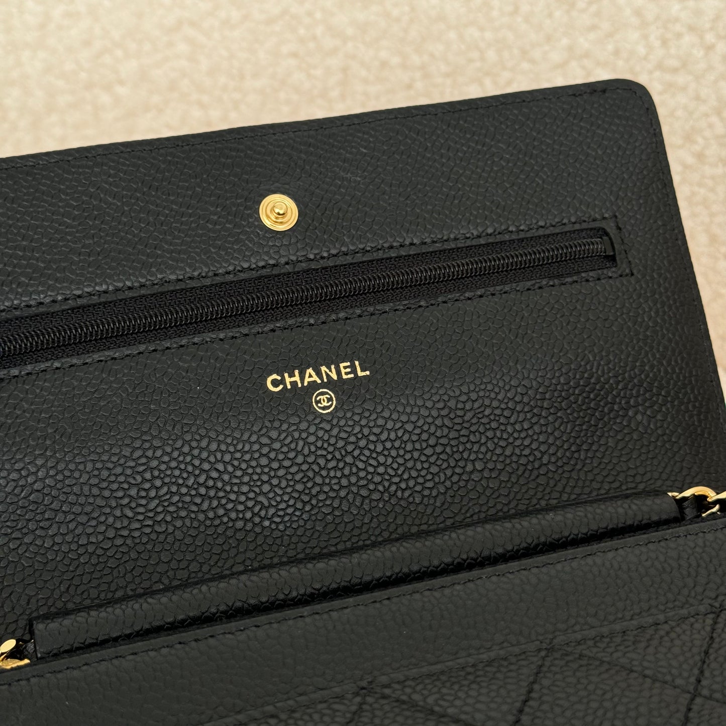 Chanel Wallet On Chain Caviar Leather