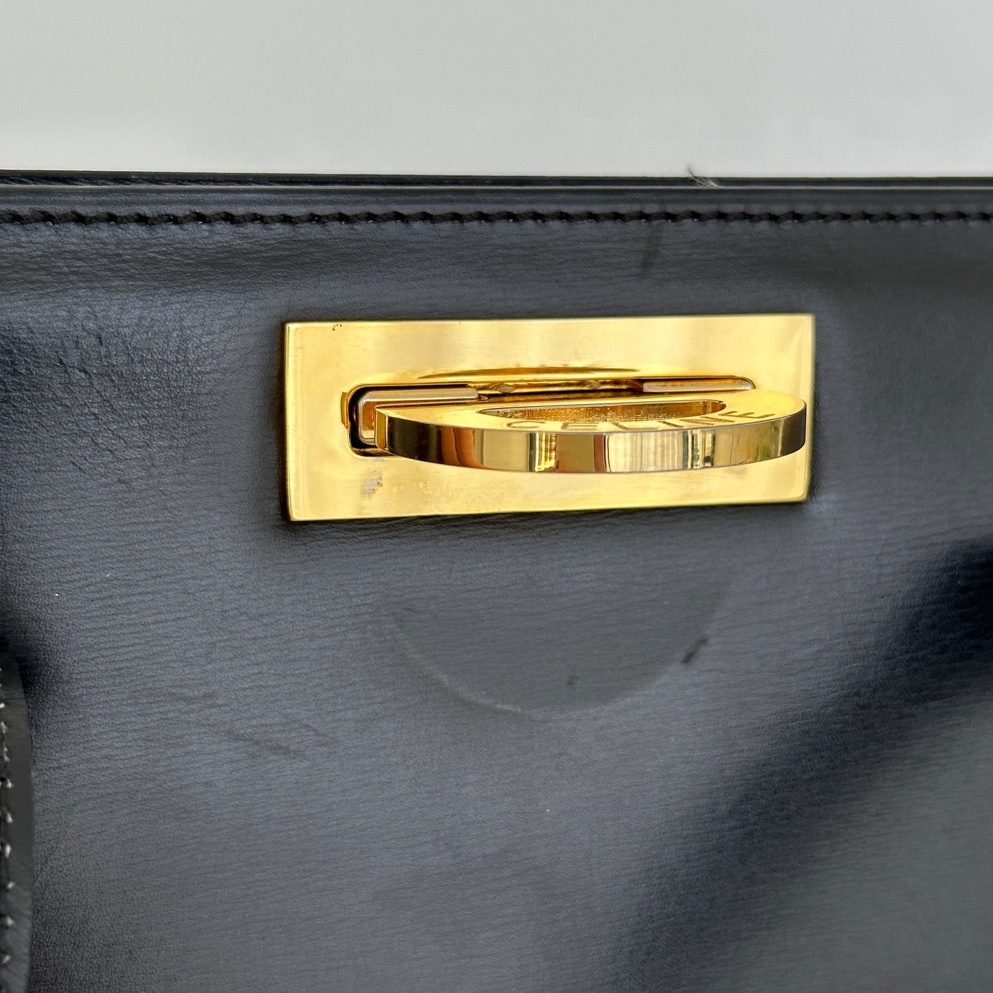 Celine Ring Buckle Shoulder Bag