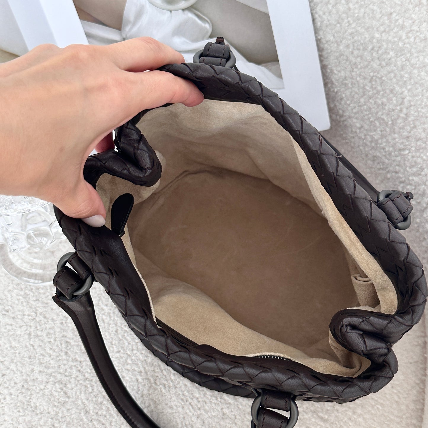 Bottega Veneta Intrecciato Nappa Bucket Bag