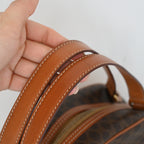 Celine Macadam Triomphe Dome Handbag - Leluxe Vintage Sdn. Bhd.