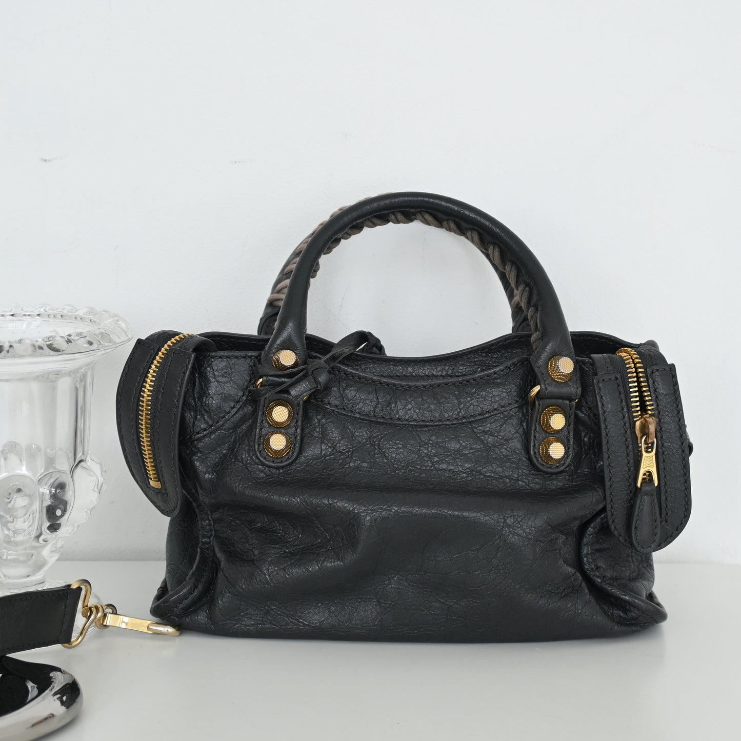 Balenciaga Mini City with GHW