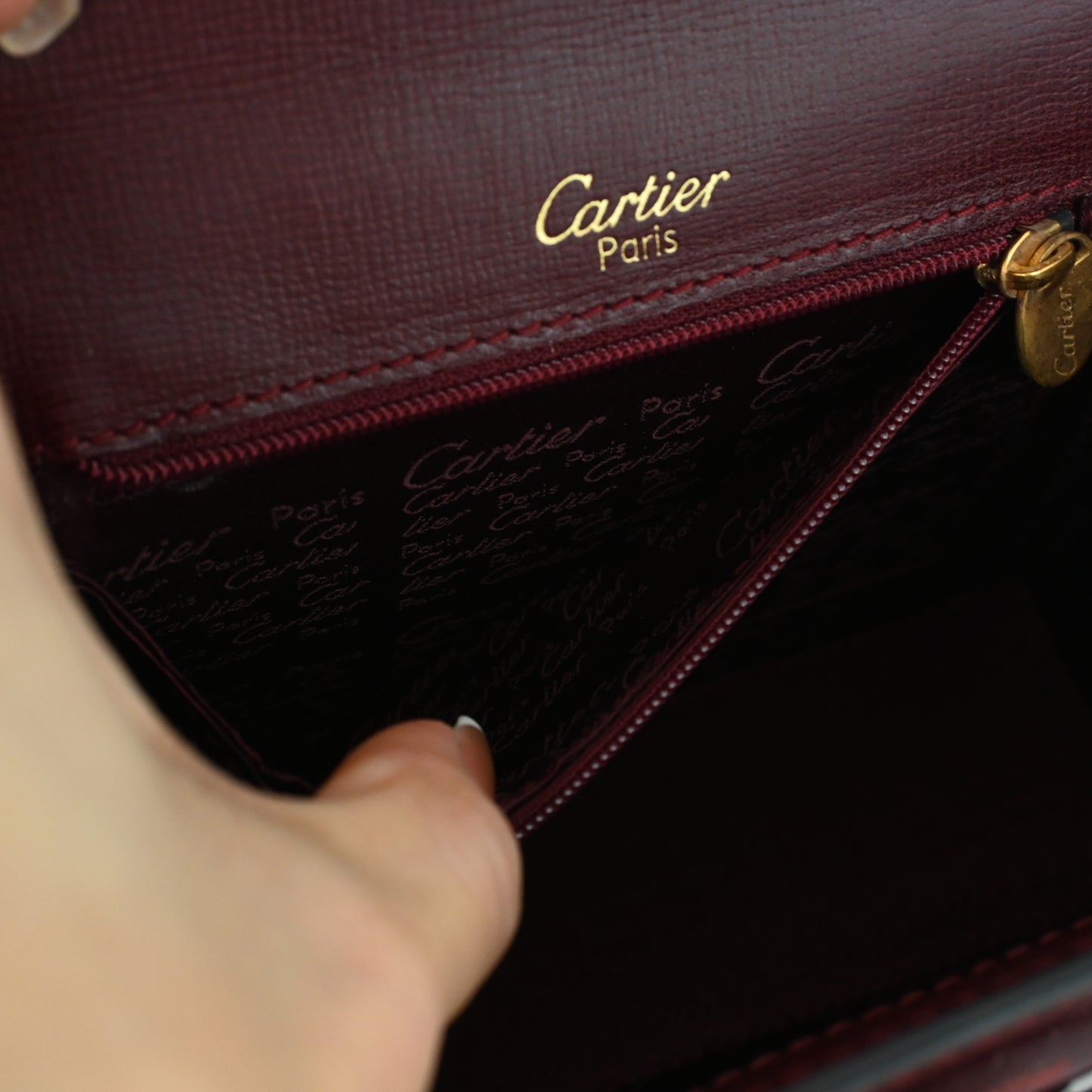 Cartier Mini Kelly Turnlock Bag