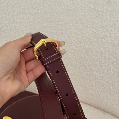 Must de Cartier Burgundy Crossbody Bag