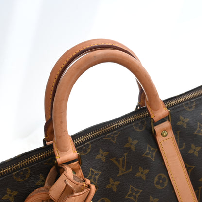 Louis Vuitton Monogram Keepall 55 with strap
