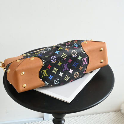 Louis Vuitton Black Multicolour Judy MM