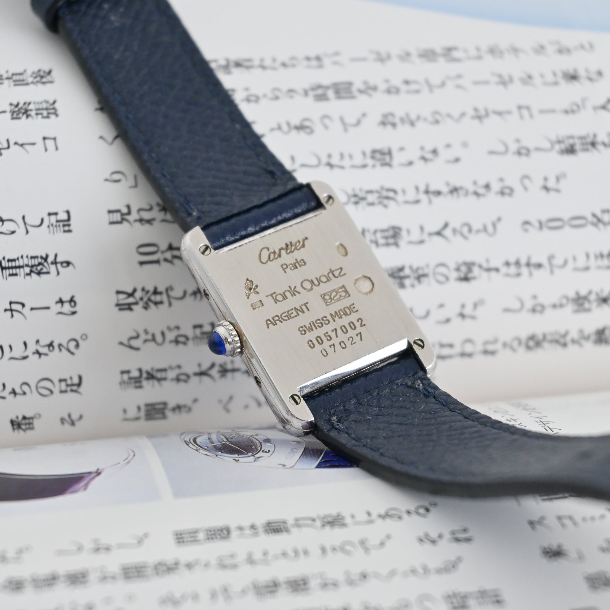 Vintage Cartier Paris Cartier Tank 925 Silber Cartier Must Tank