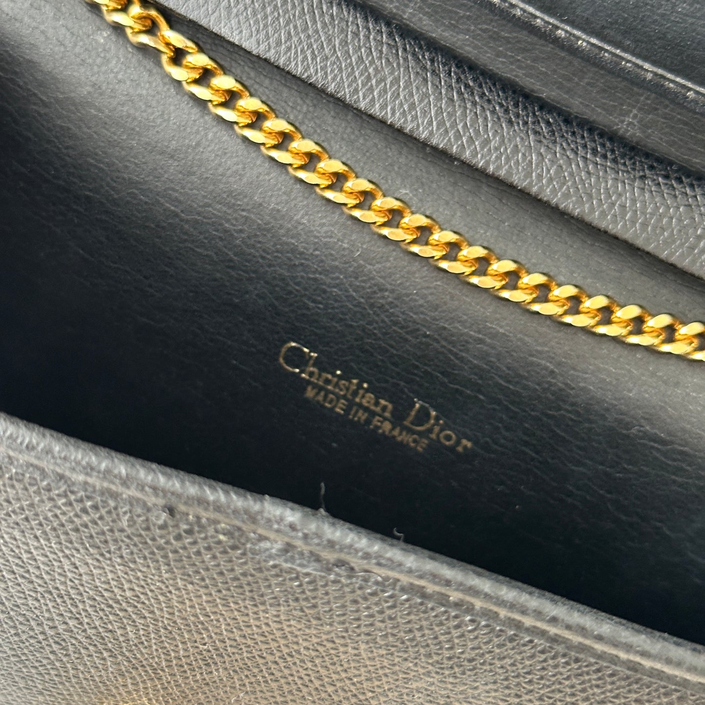 Christian Dior Black Chain Bag