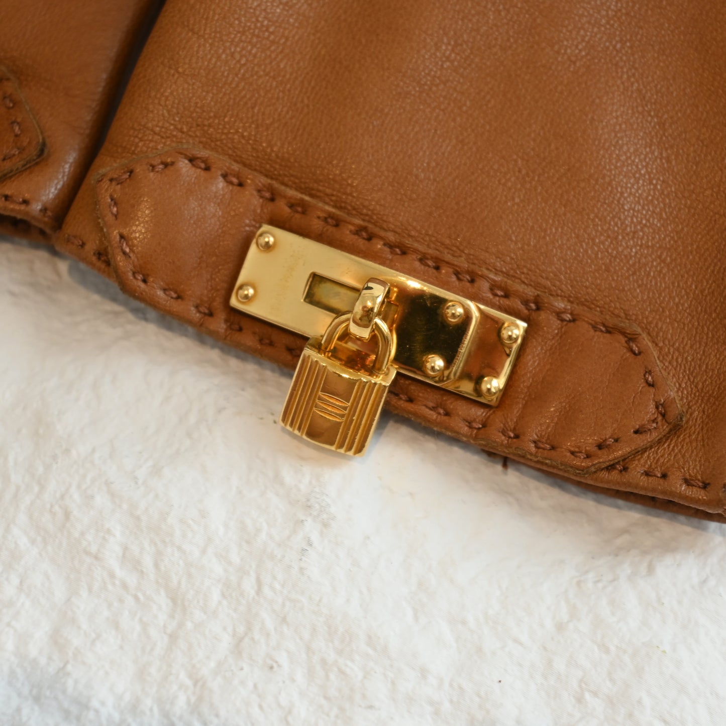 Hermès Kelly Soya Gloves 6 1/2