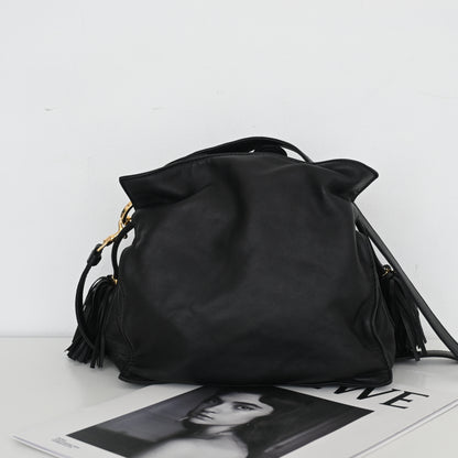 Loewe Flamenco Tassel Small Drawstring Bag