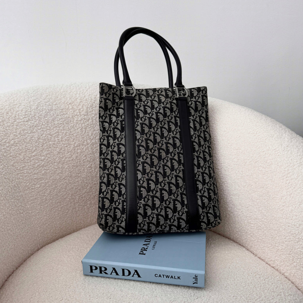 Dior Monogram Trotter Tote - Leluxe Vintage Sdn. Bhd.