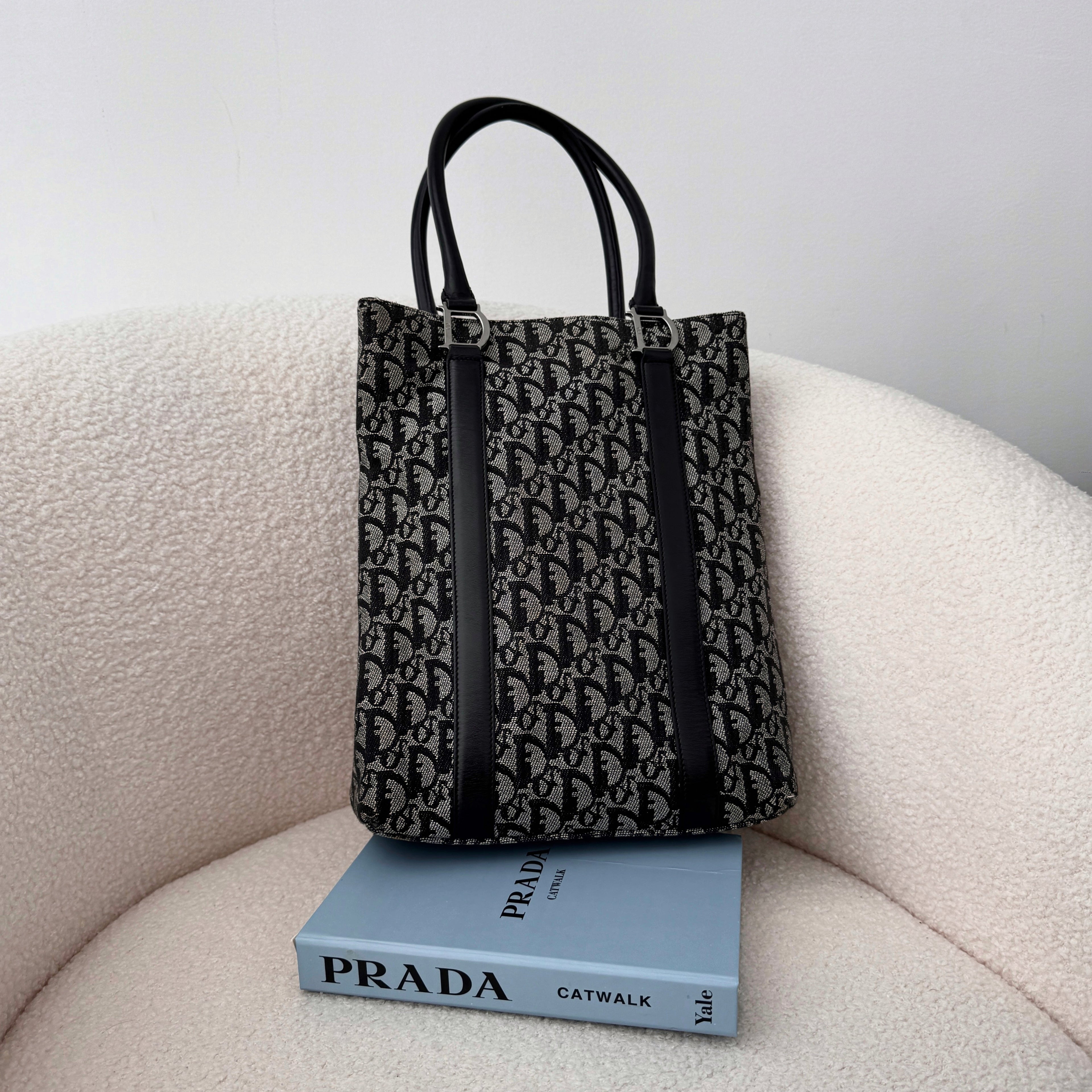 Dior Monogram Trotter Tote - Leluxe Vintage Sdn. Bhd.