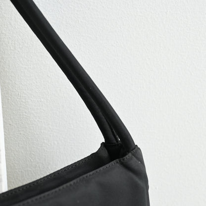 Prada Small Nylon Tote Black