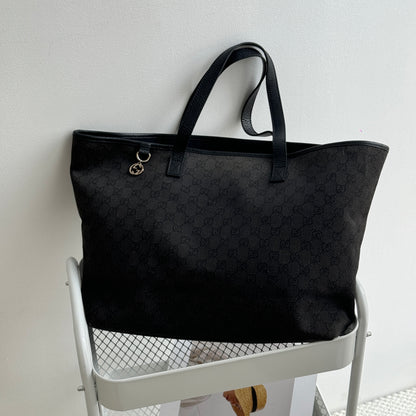 Gucci GG Canvas Tote Black