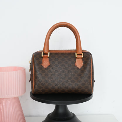Celine Mini Boston Triomphe Monogram