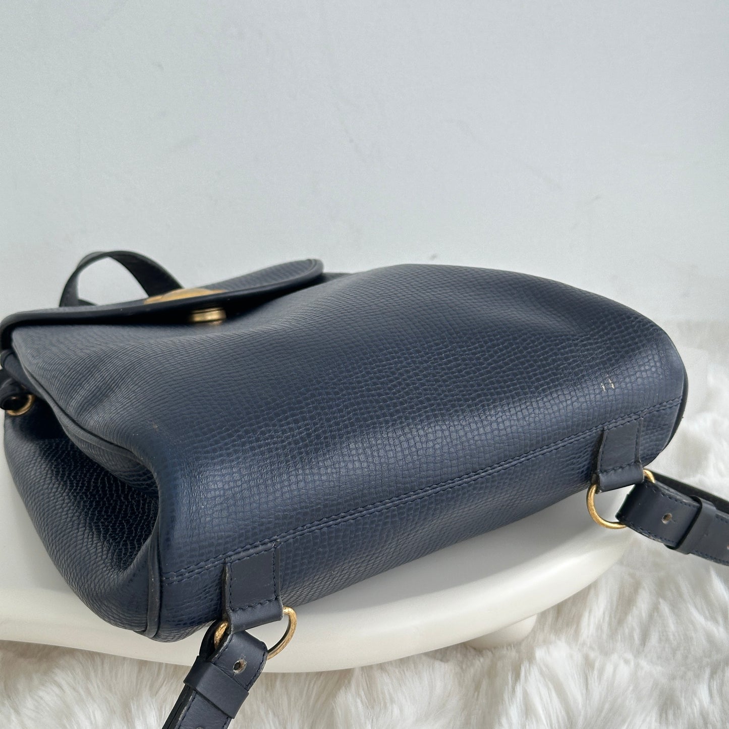 Vintage Dior Backpack in Navy