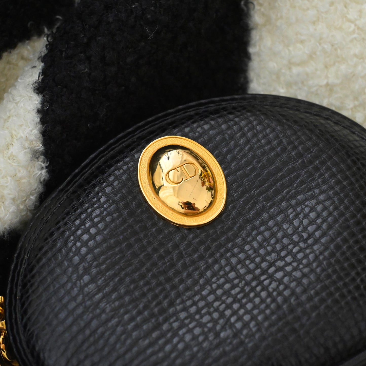 Christian Dior Dome-like Mini Pouch