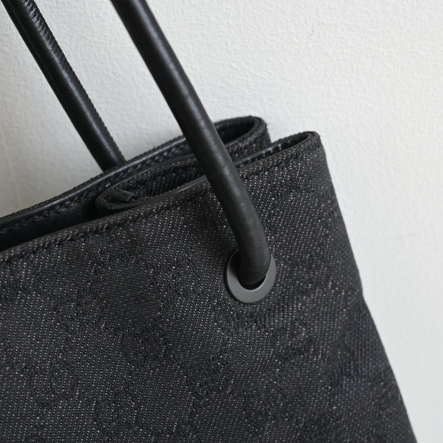 Gucci GG Black Canvas Tote