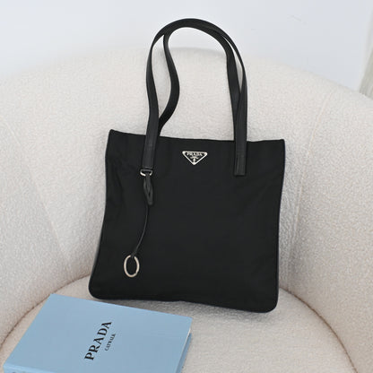 Prada Nylon Tote Black