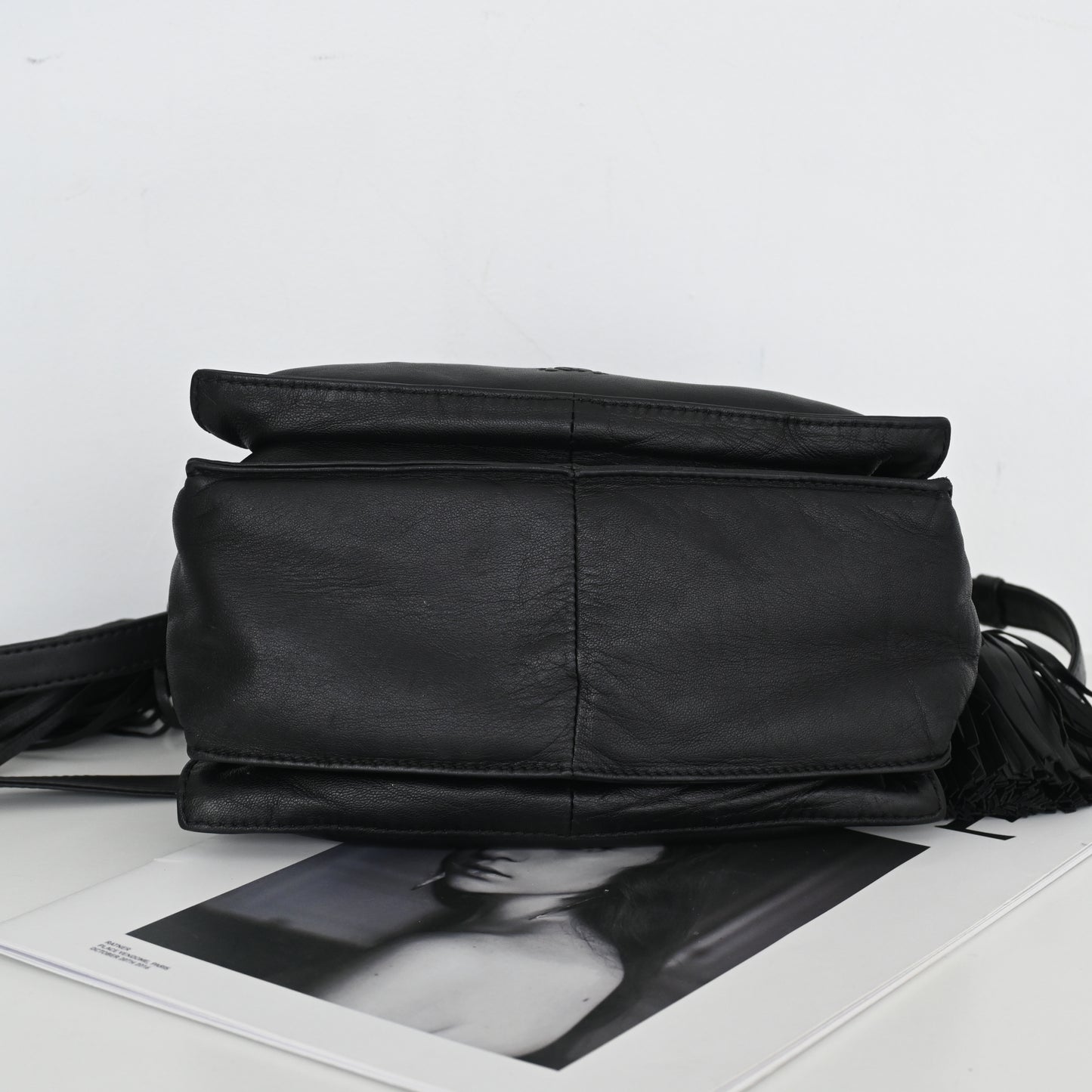 Loewe Flamenco Tassel Small Drawstring Bag